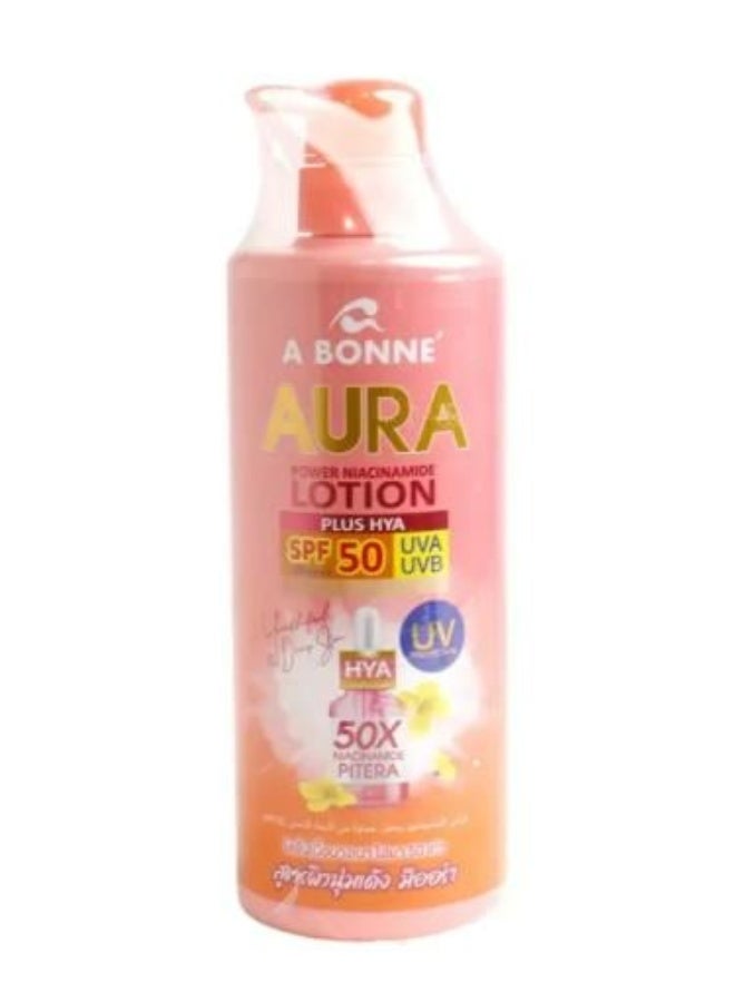 لوشن الحماية SPF50 بالنياسيناميد وحمض الهيالورونيك 500 مل
